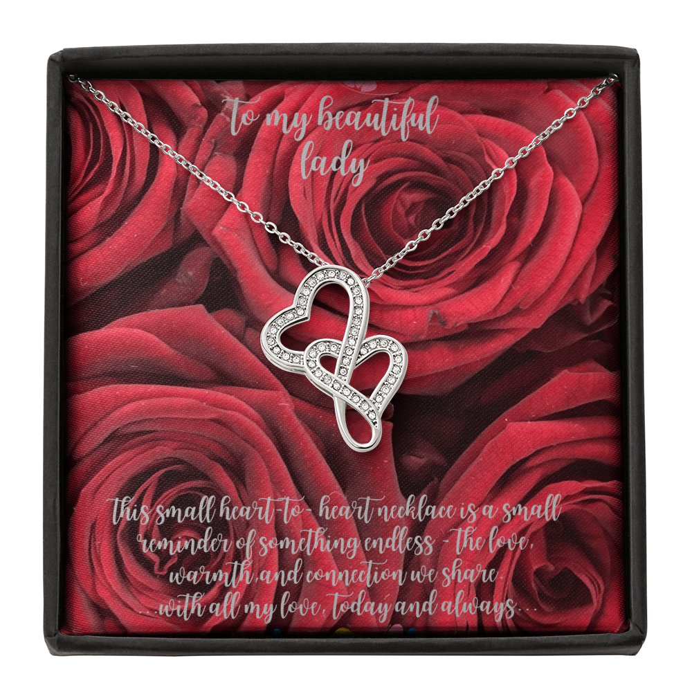 heart to heart pendant necklace