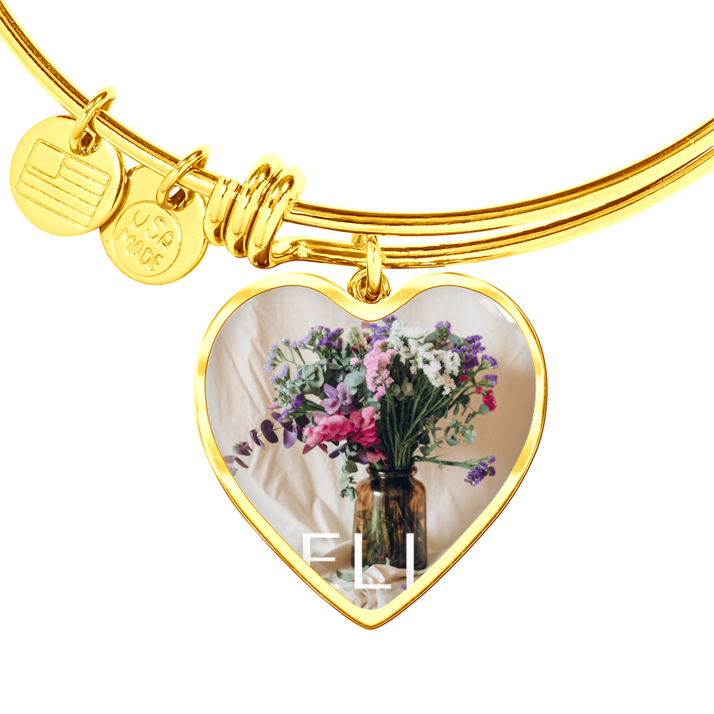 buyer upload  luxury heart bangle