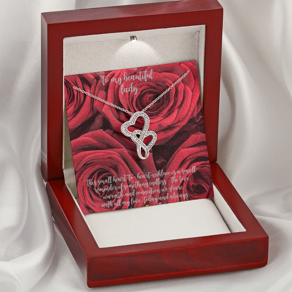 heart to heart pendant necklace