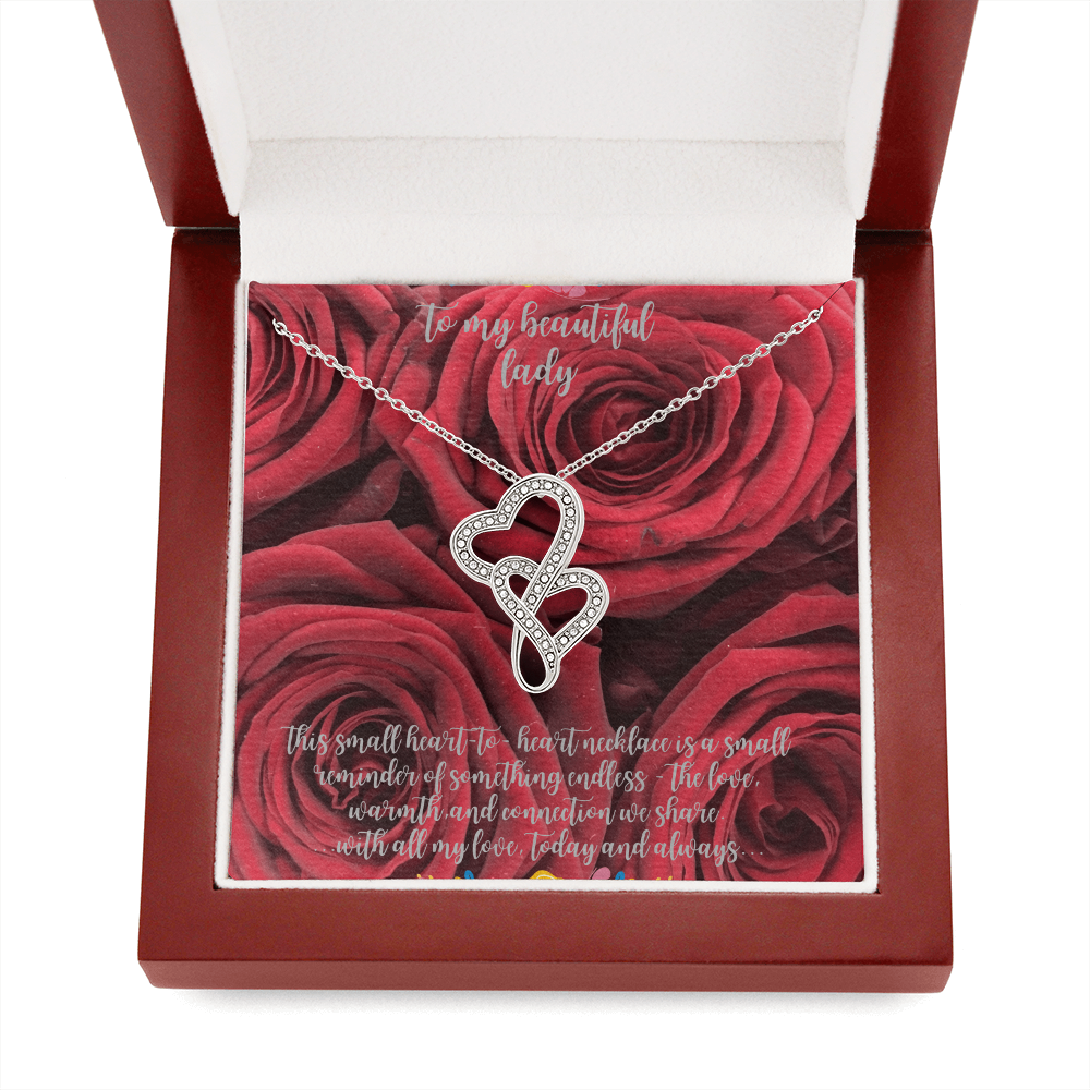 heart to heart pendant necklace