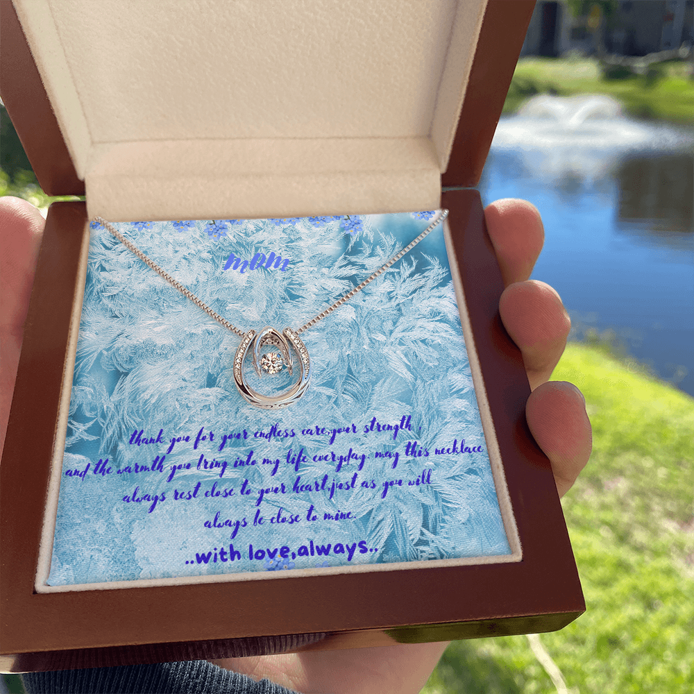 lucky in love necklace