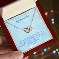 inter locking heart pendant