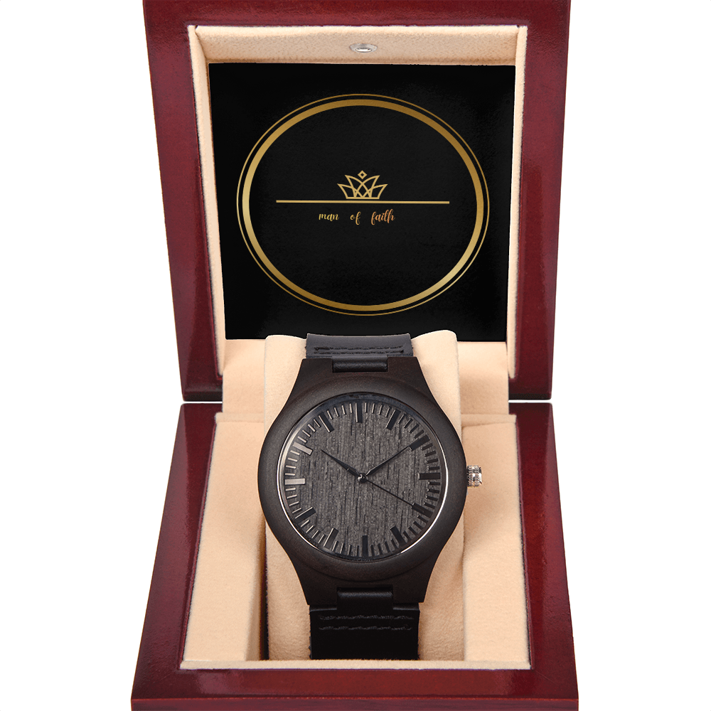 luxury wooden watch