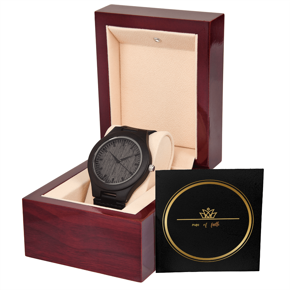 luxury wooden watch