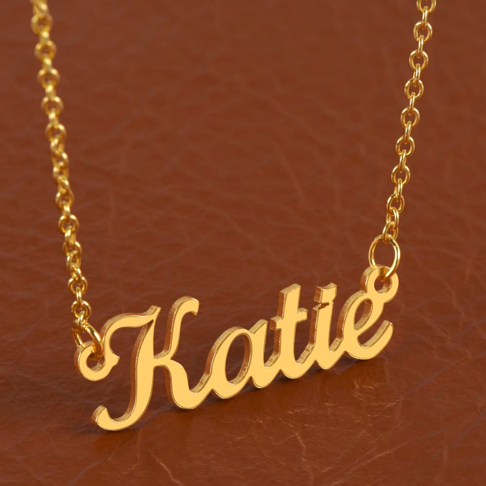 custom name product