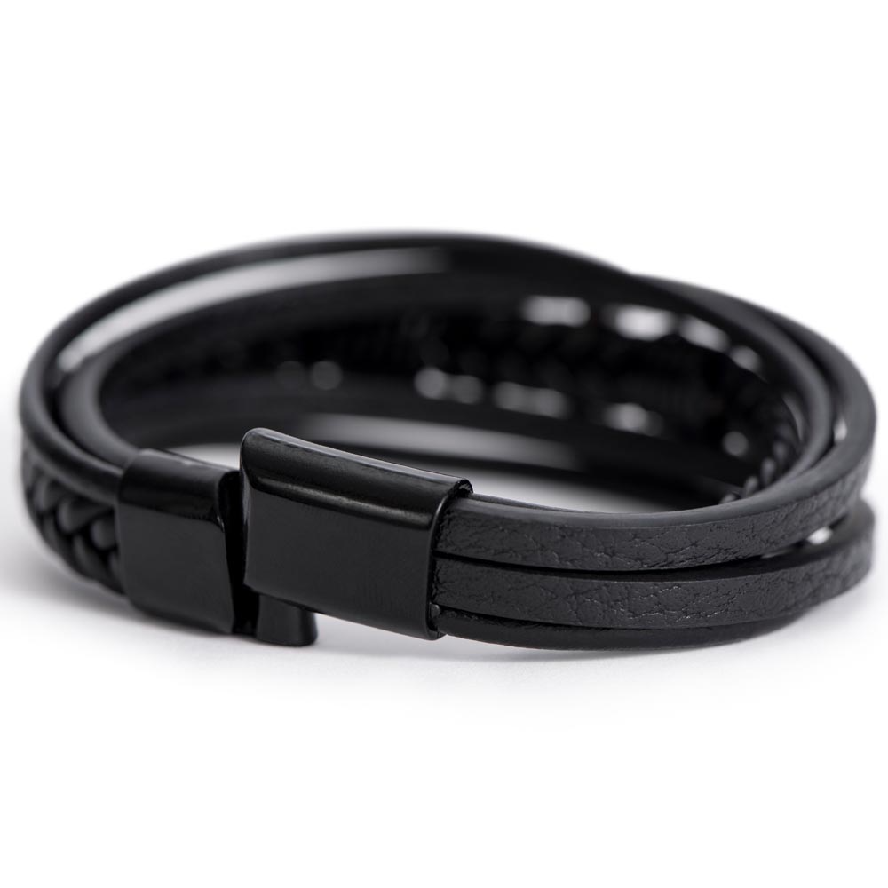 Men's cross bracelet