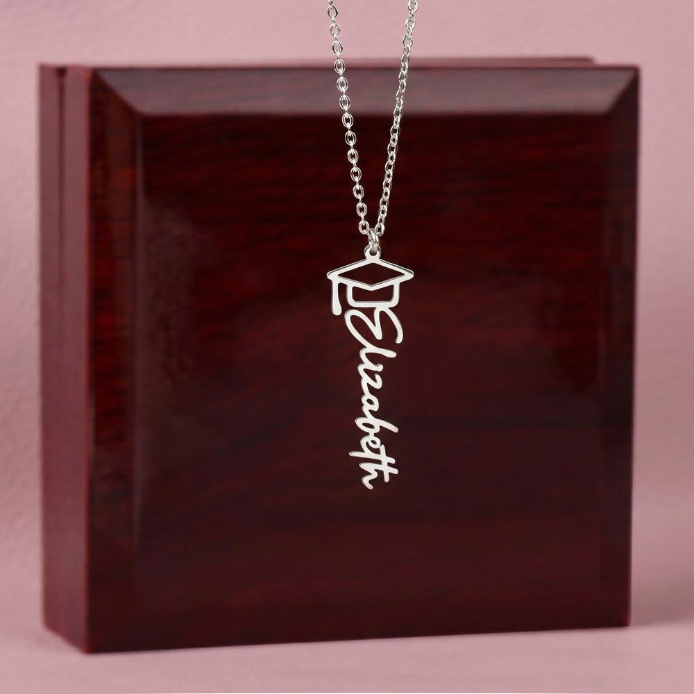 graduation cap necklace ( no MC )