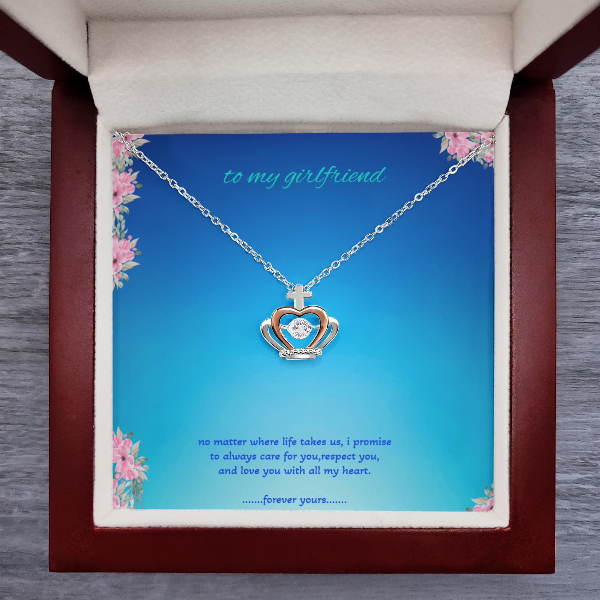 crown pendant necklace