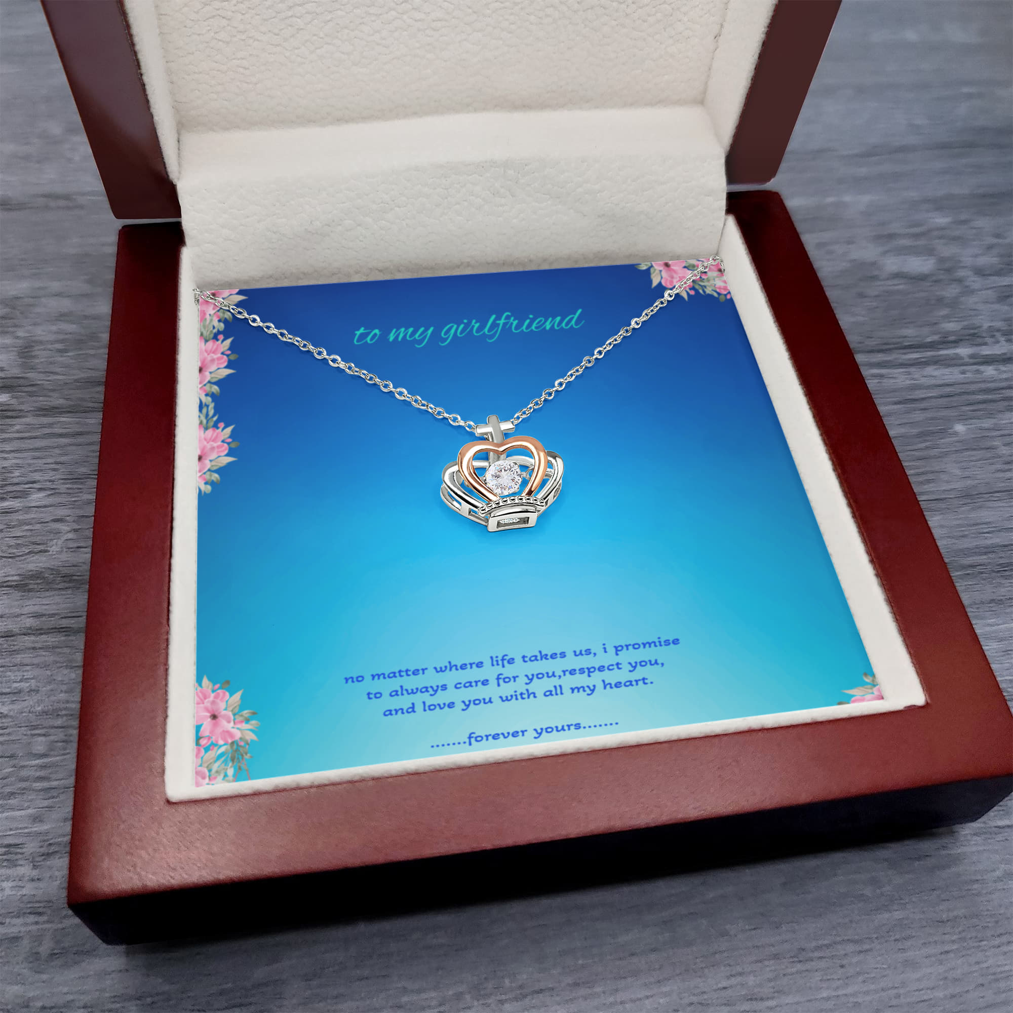 crown pendant necklace