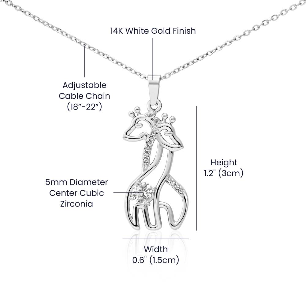 giraffe necklace