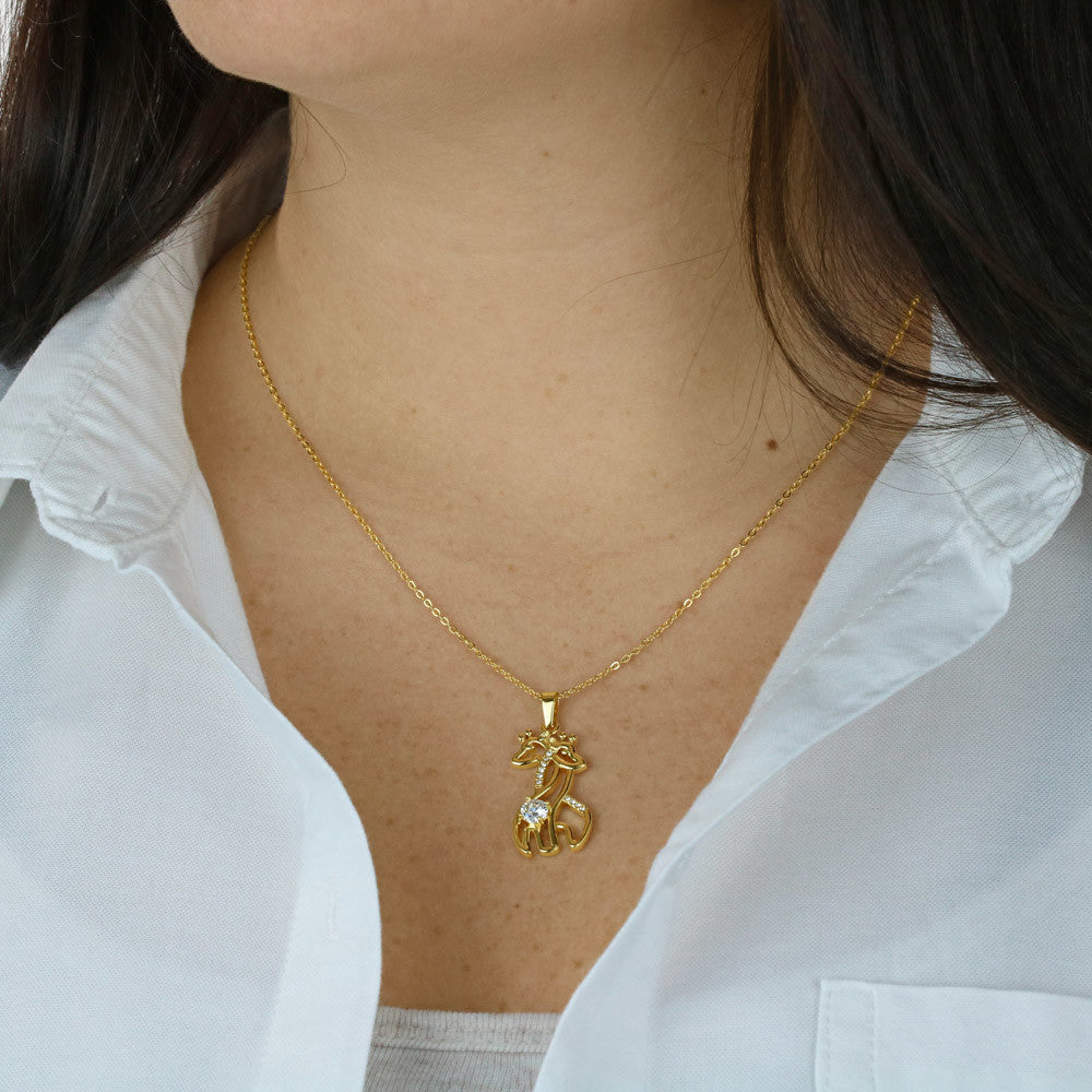giraffe necklace